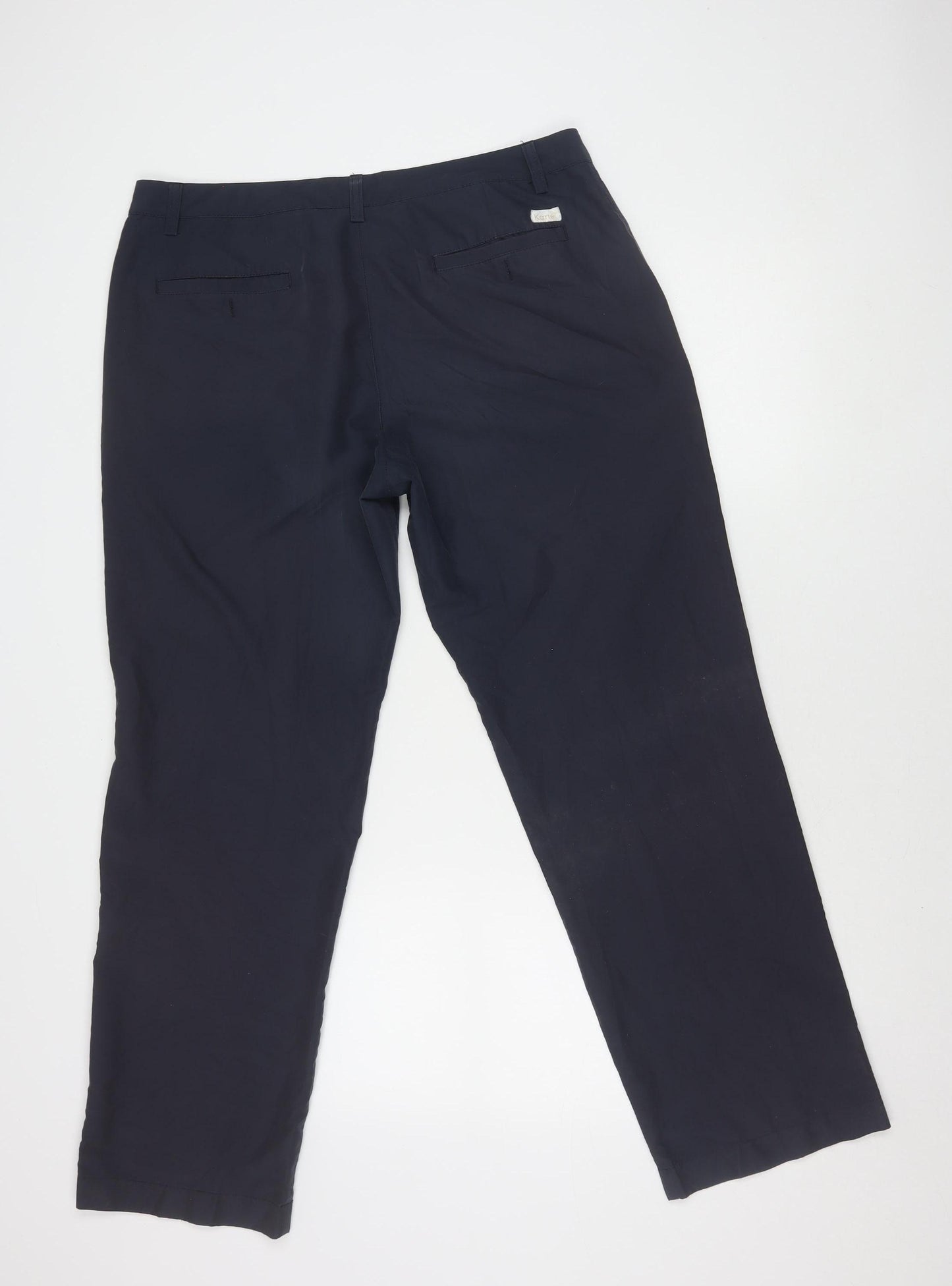 Kartel Men's Blue Straight Trousers L