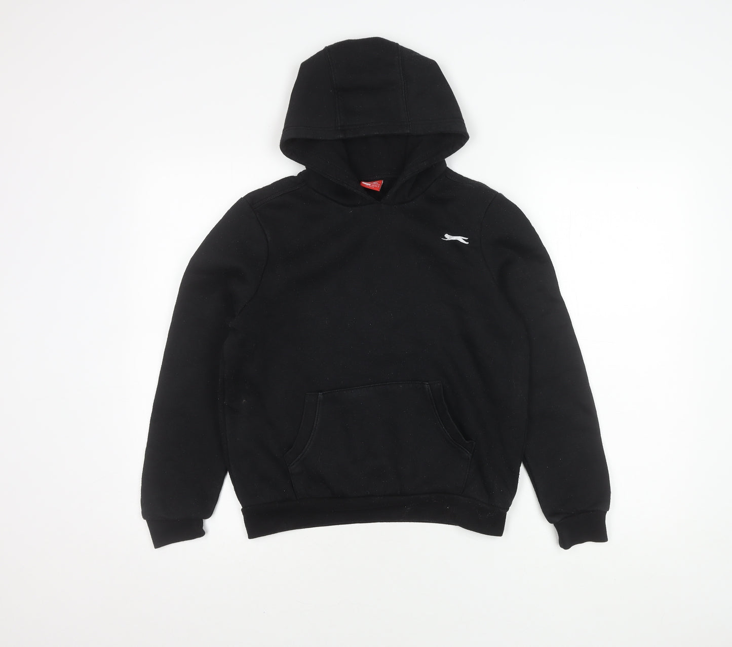Slazenger Boys Black Pullover Hoodie - 13 Years, Sports Casual