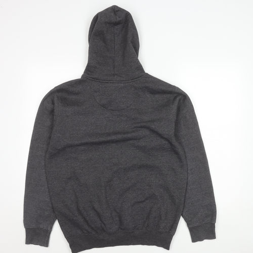 Pierre Cardin Men's Grey Small Pullover Hoodie