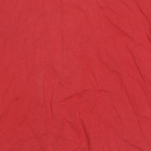 Nike Men’s Red Crew Neck Athletic T-Shirt, Size S