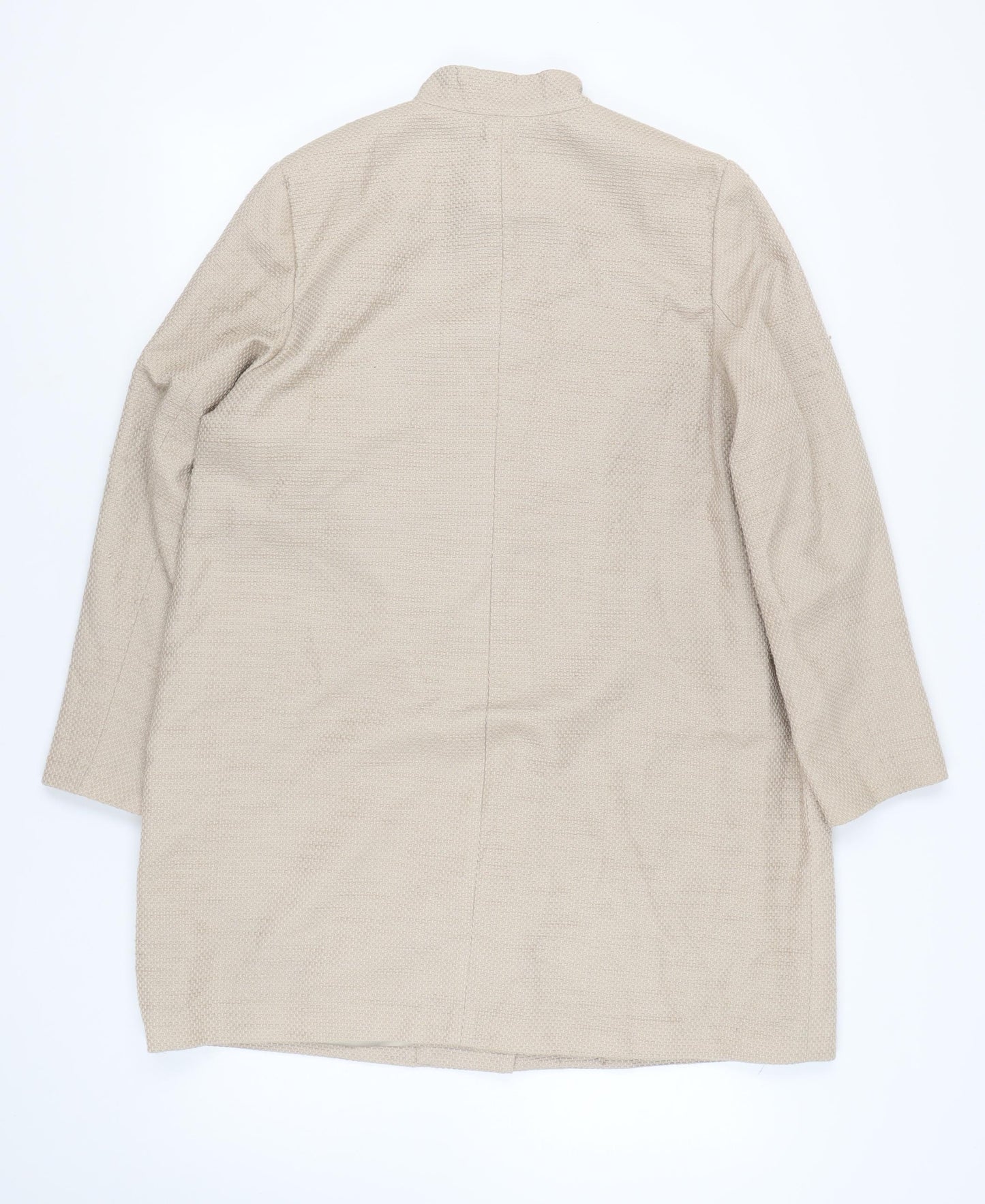 Marks and Spencer Women Beige Mid-Length Coat Size 18