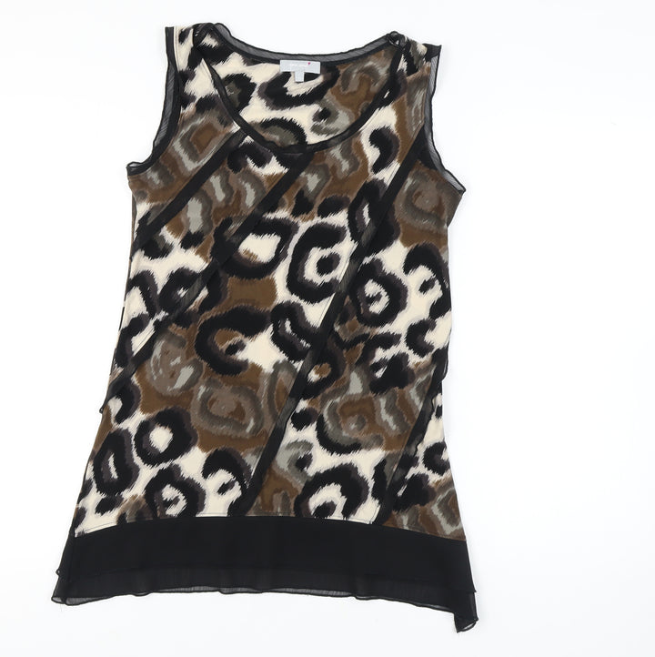 Marks and Spencer Women's Multicoloured Tank Top Size 10