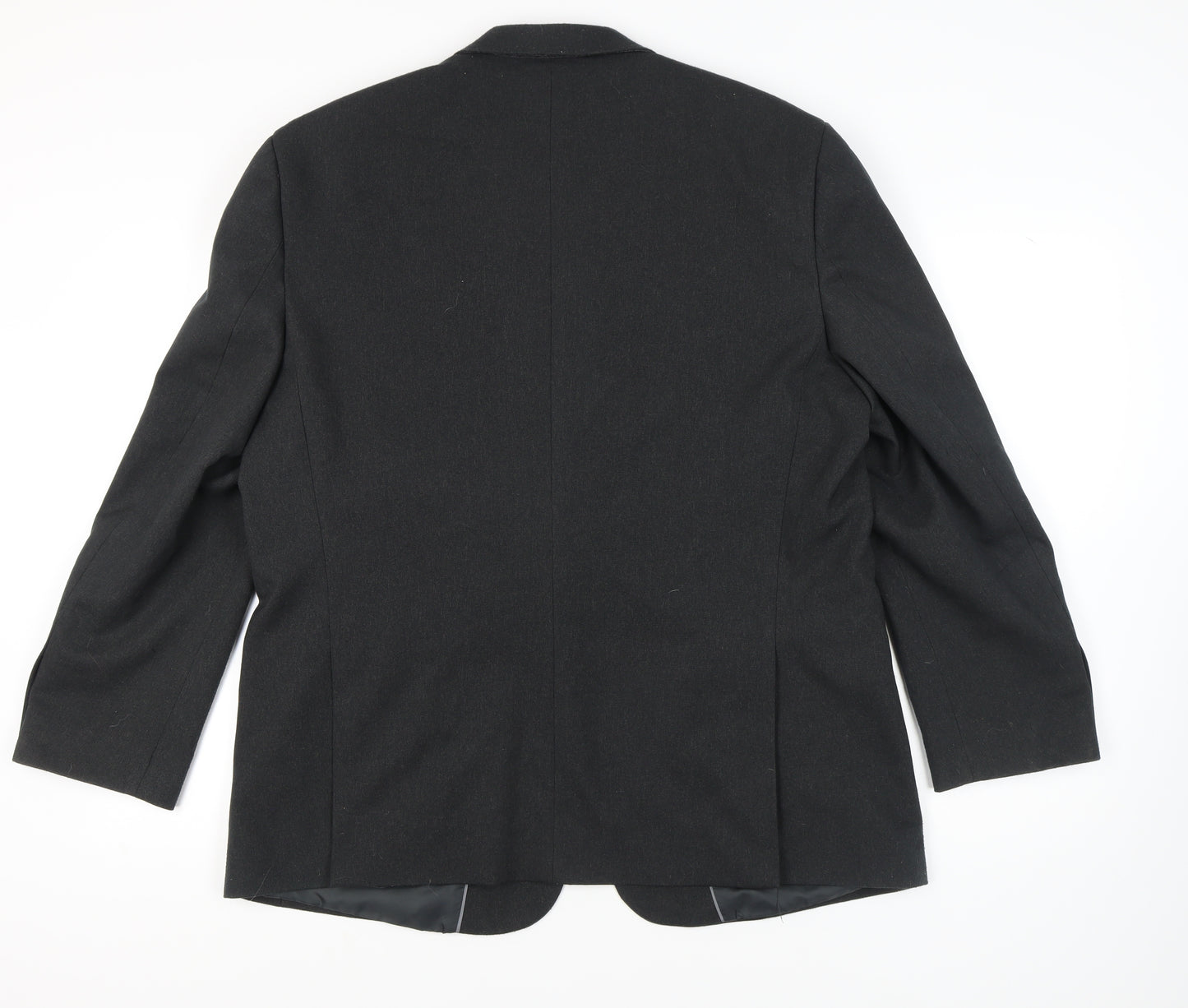 Greenwoods Men's Black Blazer, Size 46, Regular Fit