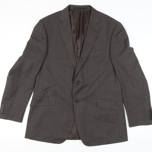 Marks and Spencer Men's Grey Blazer Jacket 42 Regular Fit