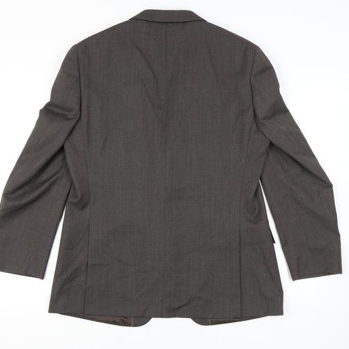 Marks and Spencer Men's Grey Blazer Jacket 42 Regular Fit