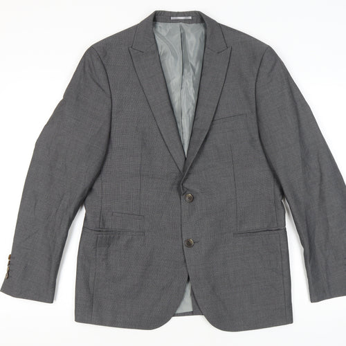 Altinyildiz Classics Men's Grey Blazer 54