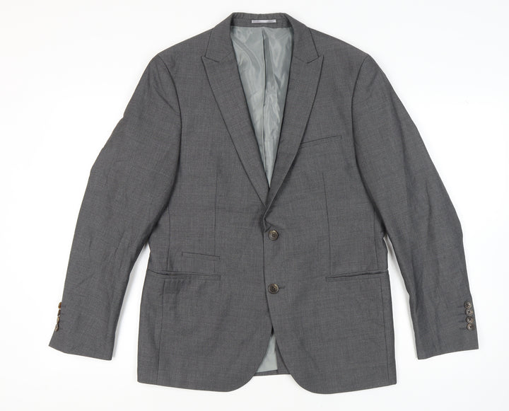Altinyildiz Classics Men's Grey Blazer 54