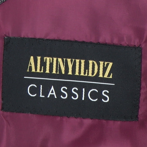 Altinyildiz Classics Men's Grey Blazer 54