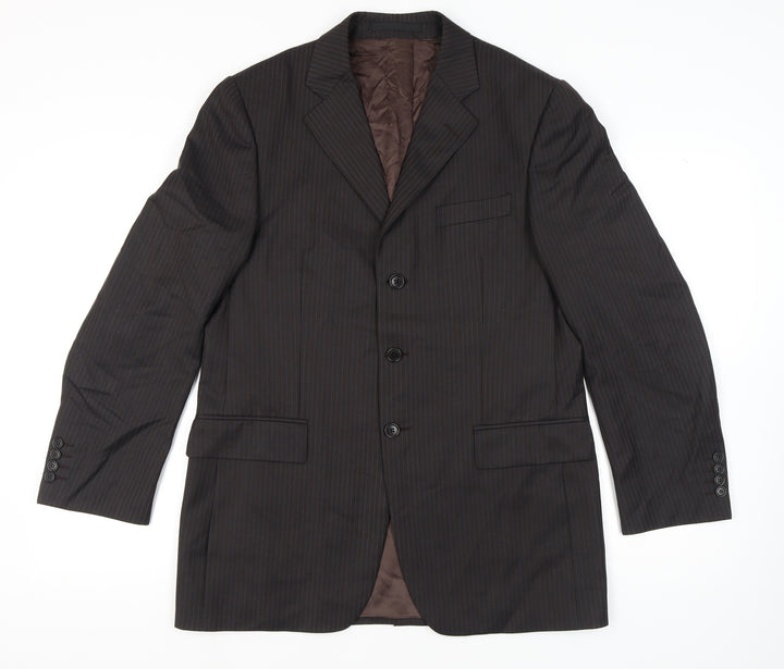 Rocha John Rocha Men's Brown Blazer 40