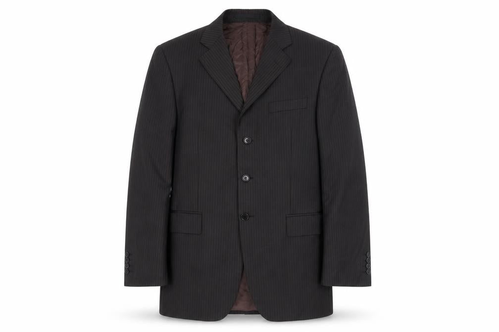 Front view of RJR.John Rocha Men's Brown Blazer 40