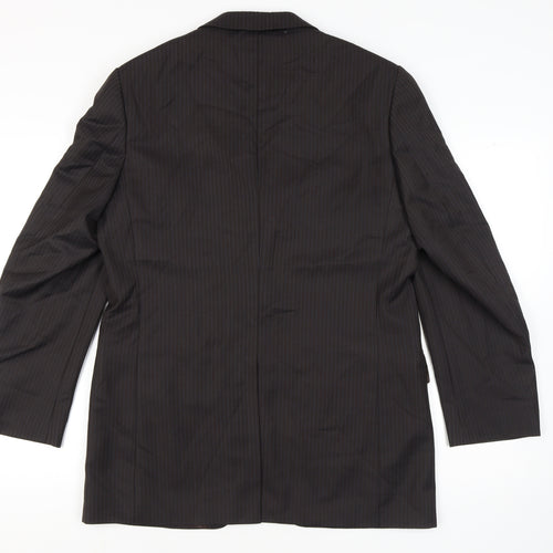 Rocha John Rocha Men's Brown Blazer 40
