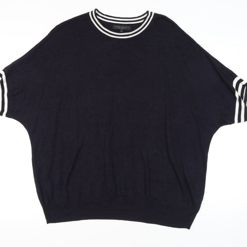 Emma Willis Women's Black XL Knit Pullover Jumper