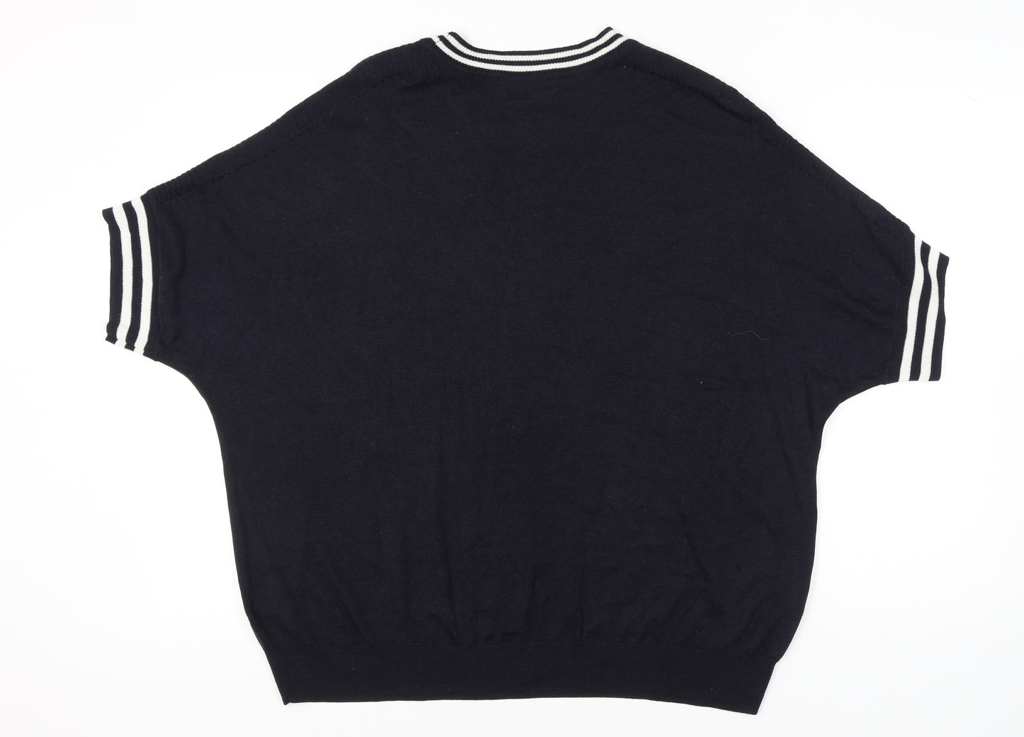 Emma Willis Women's Black XL Knit Pullover Jumper