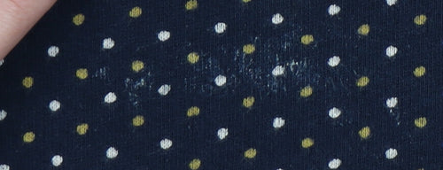 John Lewis & Co. Men's Blue Polka Dot Sweatshirt M