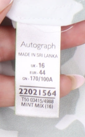 Marks and Spencer Women's Multicolour Blouse Size 16