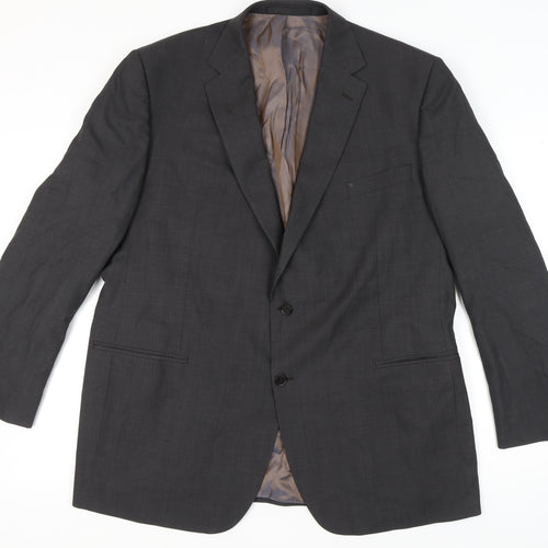 Marks and Spencer Men's Brown Long Blazer XL