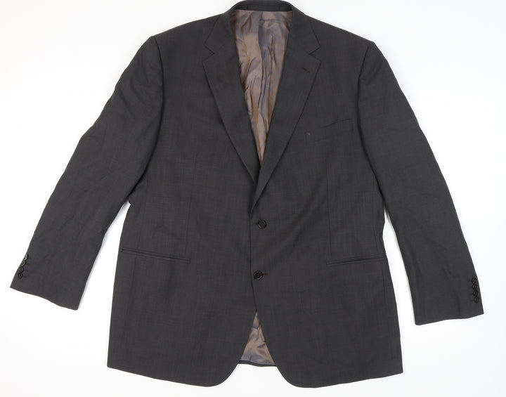Marks and Spencer Men's Brown Long Blazer XL