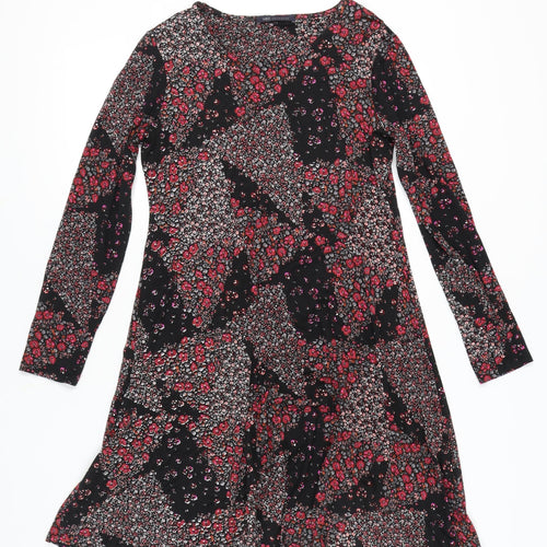 Marks and Spencer Women's Multicoloured Floral Dress, Size 14