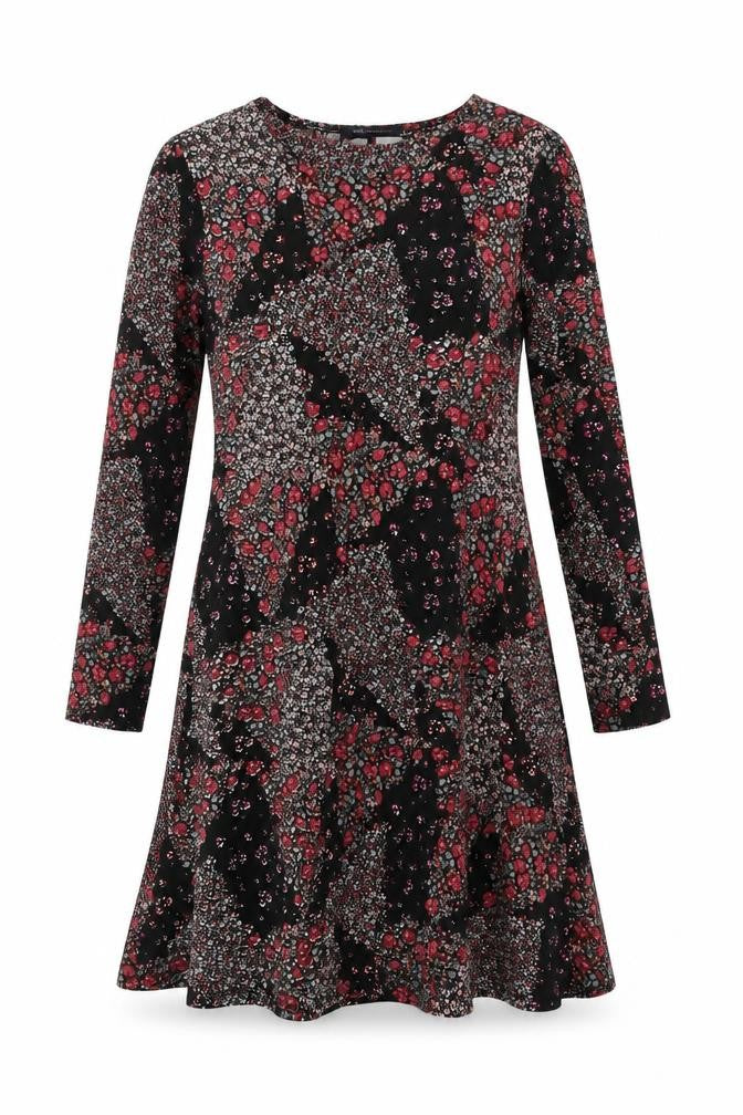 Front view of Marks & Spencer Women's Multicoloured Floral Dress, size 14