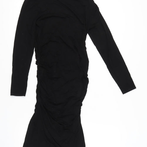 Isabella Oliver Women's Black Bodycon Midi Dress M