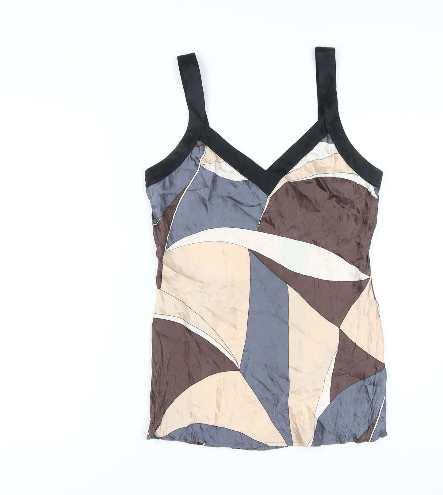 Principles Women's Multicoloured Silk Tank Top Size 12
