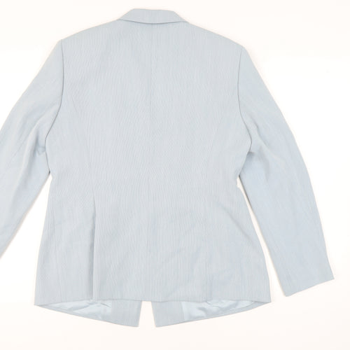 Gerry Weber Women’s Blue Suit Jacket Size 16, Lined, Business Casual