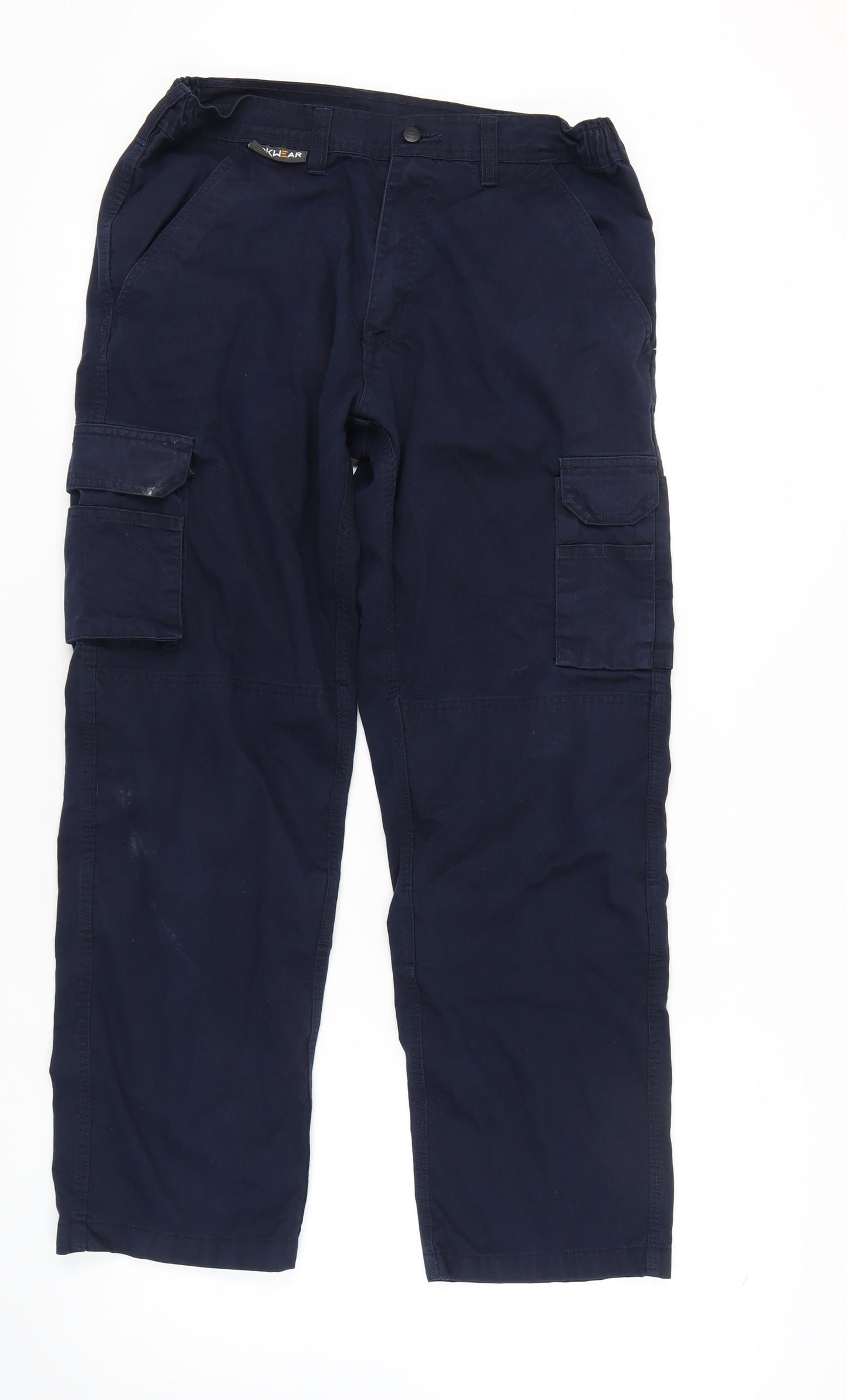 Rokwear Men's Blue Cargo Trousers Size 34