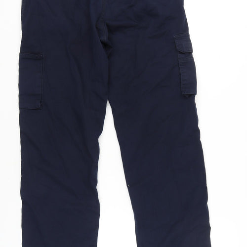 Rokwear Men's Blue Cargo Trousers Size 34