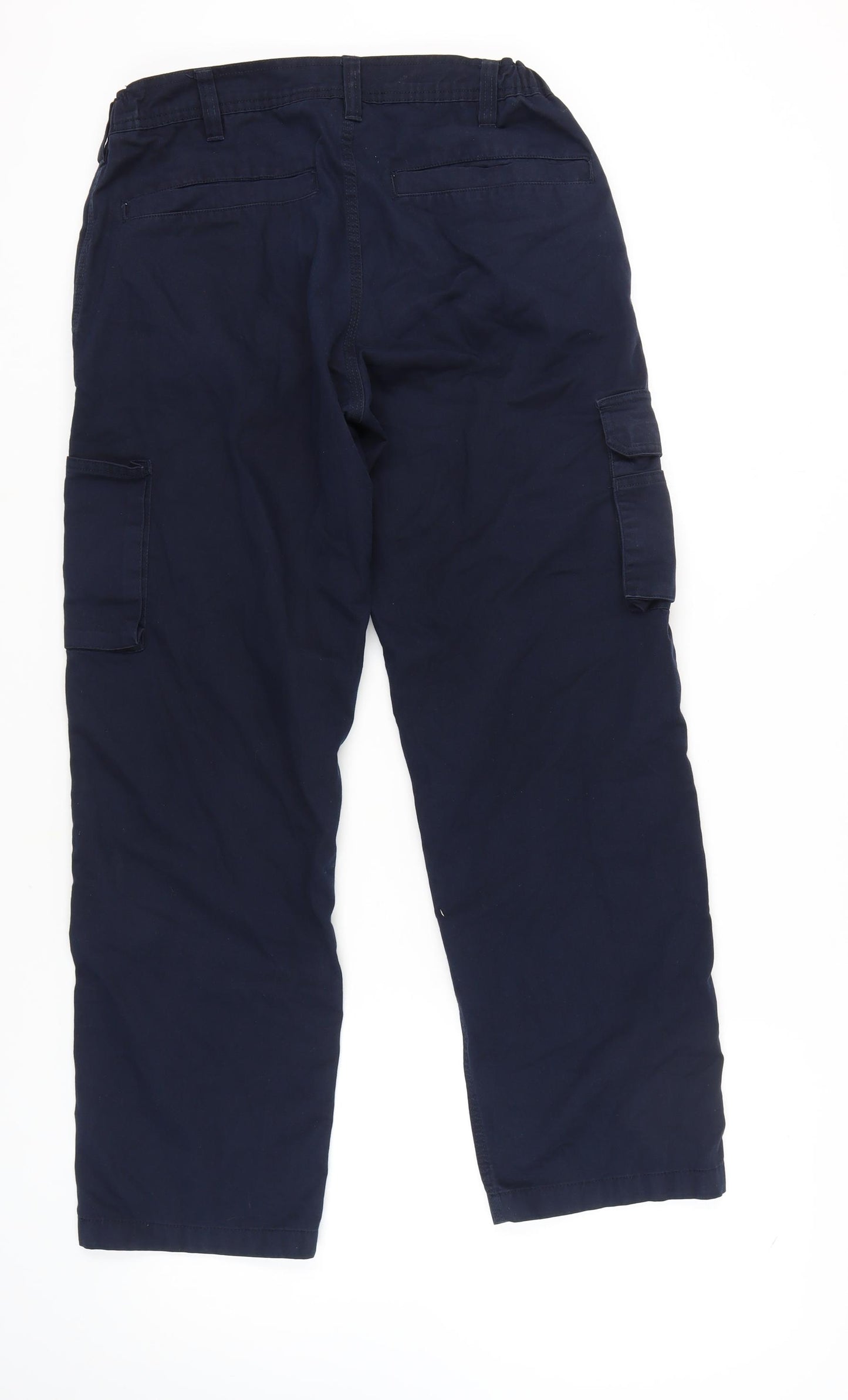 Rokwear Men's Blue Cargo Trousers Size 34