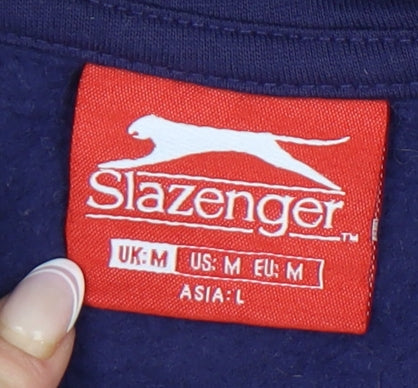 Slazenger Men's Blue Pullover Hoodie M