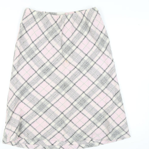 Minuet Women’s Multicoloured Check Skirt Size 14