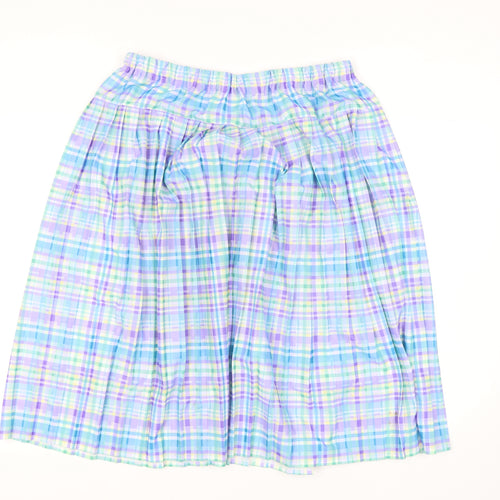 Classics Women's Multicoloured Pleated Skirt Size 26
