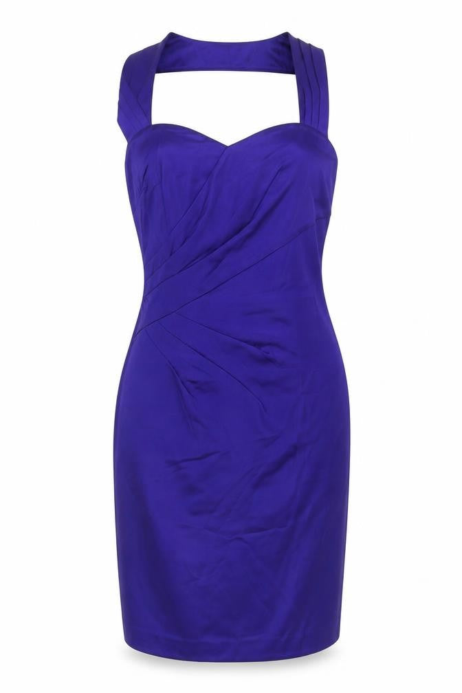 Belle by Oasis Women's Purple Sheath Dress Size 12