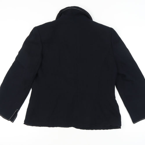 Gold by Michael H Women's Black Blazer, Size 14, Business