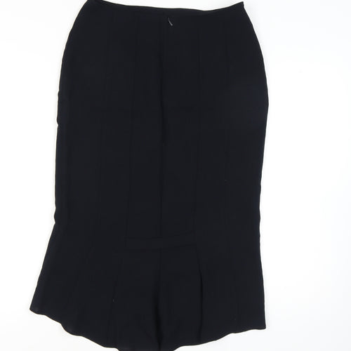 GOLD Women's Black Pencil Skirt Size 12