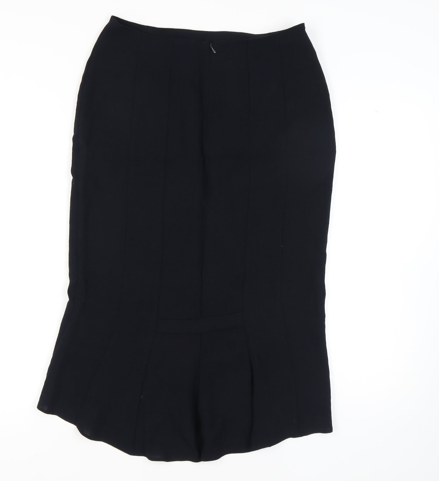 GOLD Women's Black Pencil Skirt Size 12