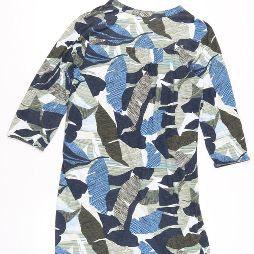 TIGI Women's Multicoloured Camouflage T-Shirt Dress