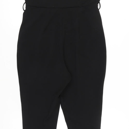 Miss Selfridge Women's Black Jumpsuit, Size 12, Casual Style