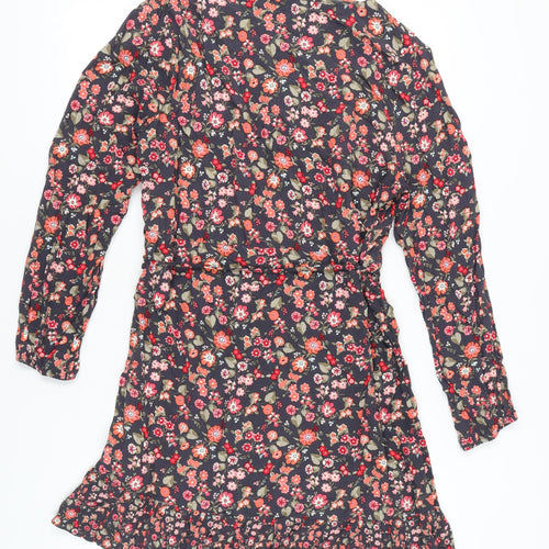 Next Womens Floral Long Sleeve Dress UK 18