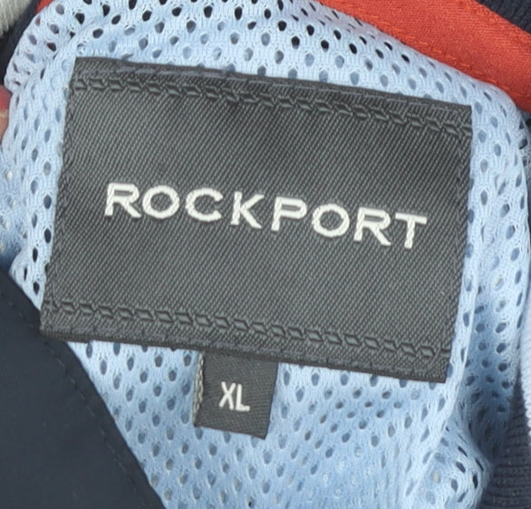 Rockport Men's Blue XL Basic Jacket - Casual and Versatile