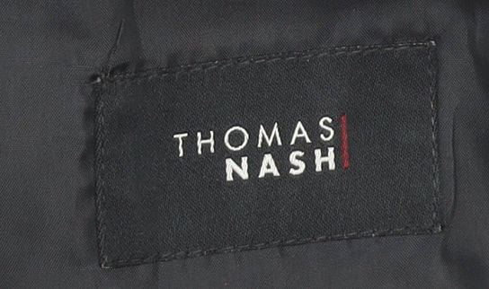 Thomas Nash Men's Black Blazer Jacket Size 48 Regular