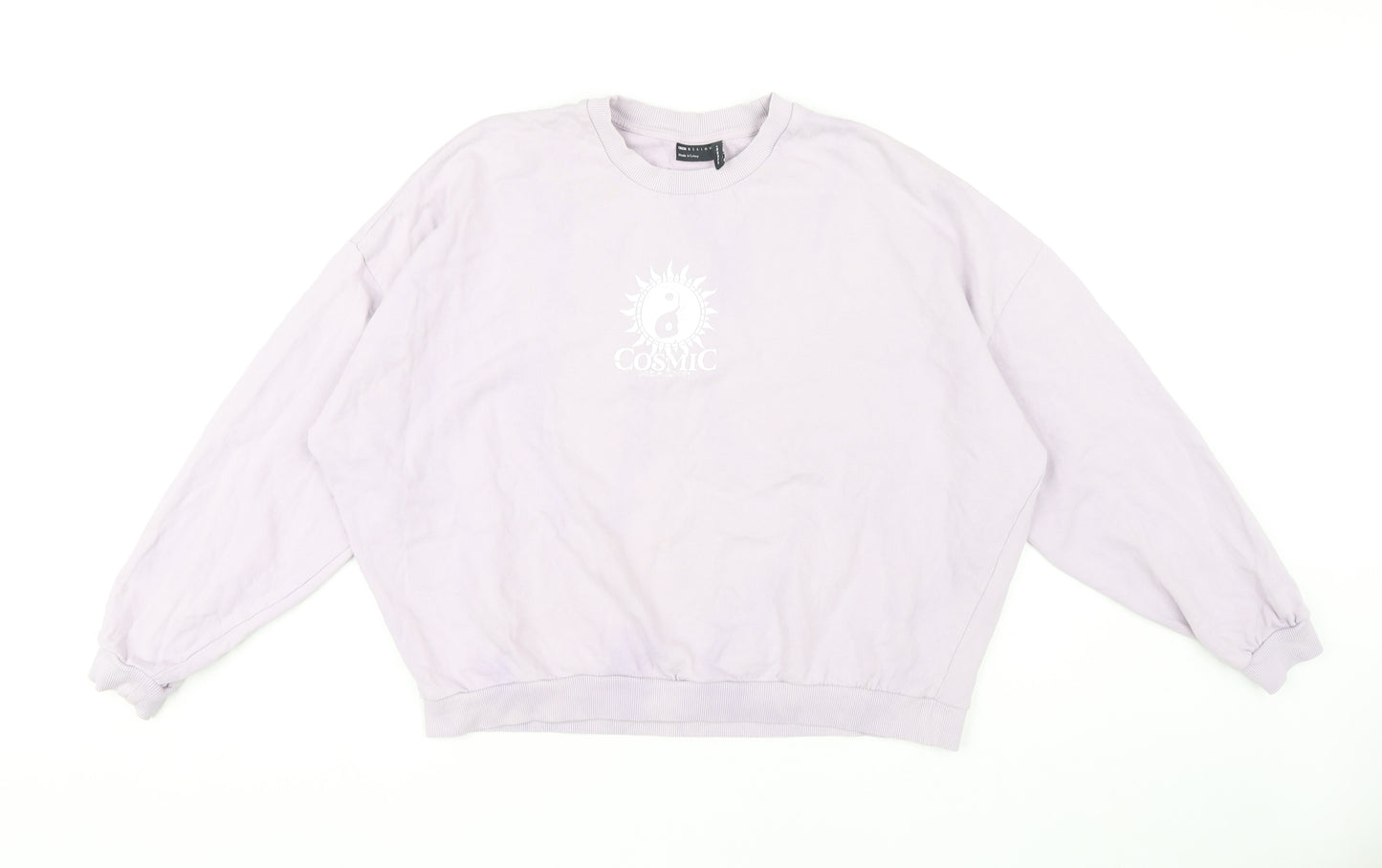 ASOS Design Women's Purple Sweatshirt Size 10
