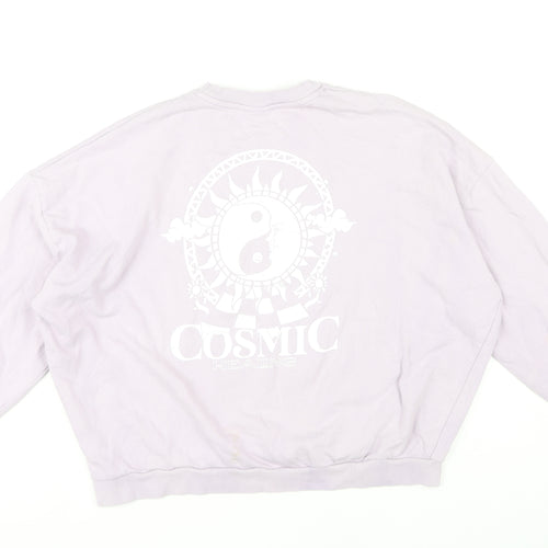 ASOS Design Women's Purple Sweatshirt Size 10