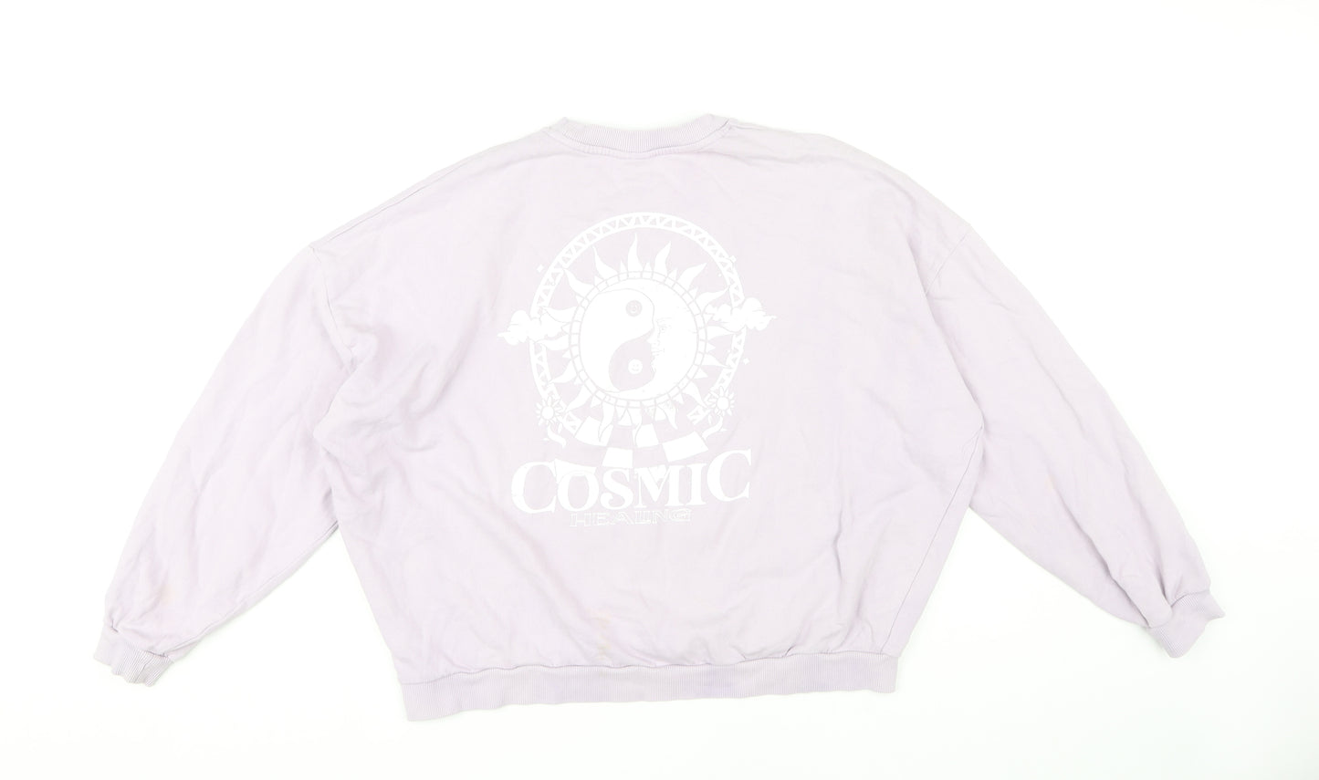 ASOS Design Women's Purple Sweatshirt Size 10
