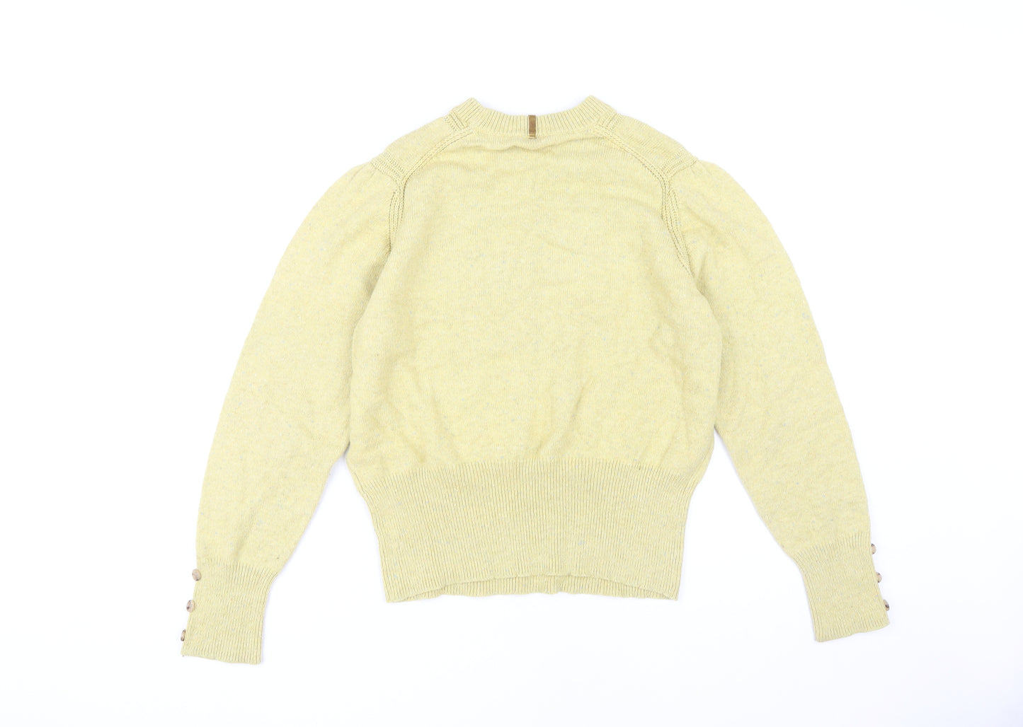 Marks and Spencer Women Yellow Pullover Jumper Size 16