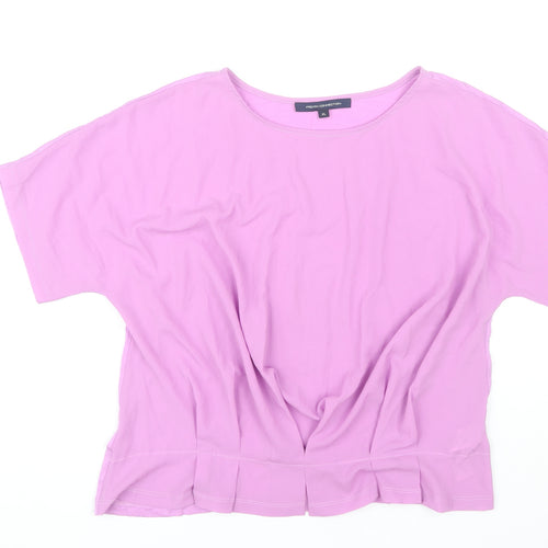 French Connection Women’s Pink XL Basic Top