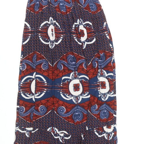 Next Women's Multicoloured Geometric Sleeveless Dress Size 12