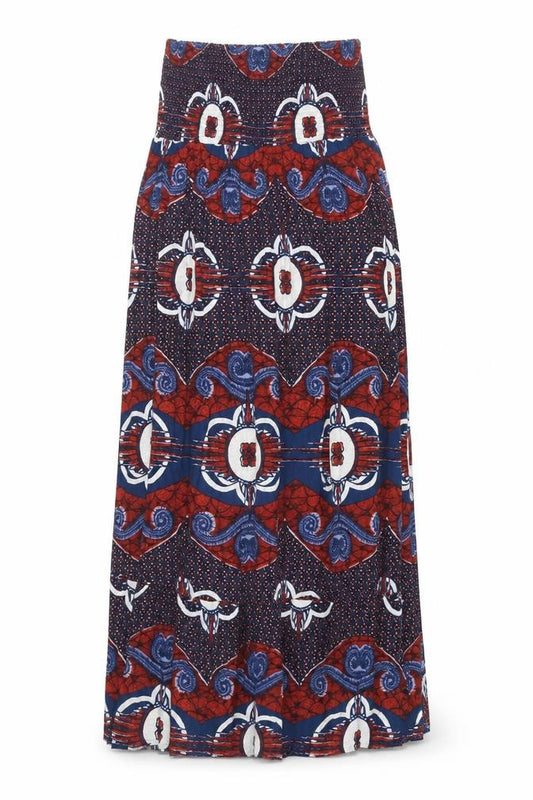 Front view of Next Women's Multicoloured Geometric Sleeveless Dress, size 12