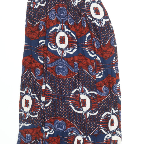 Next Women's Multicoloured Geometric Sleeveless Dress Size 12