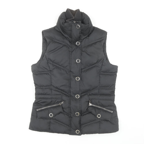 Esprit Women's Medium Black Puffer Waistcoat
